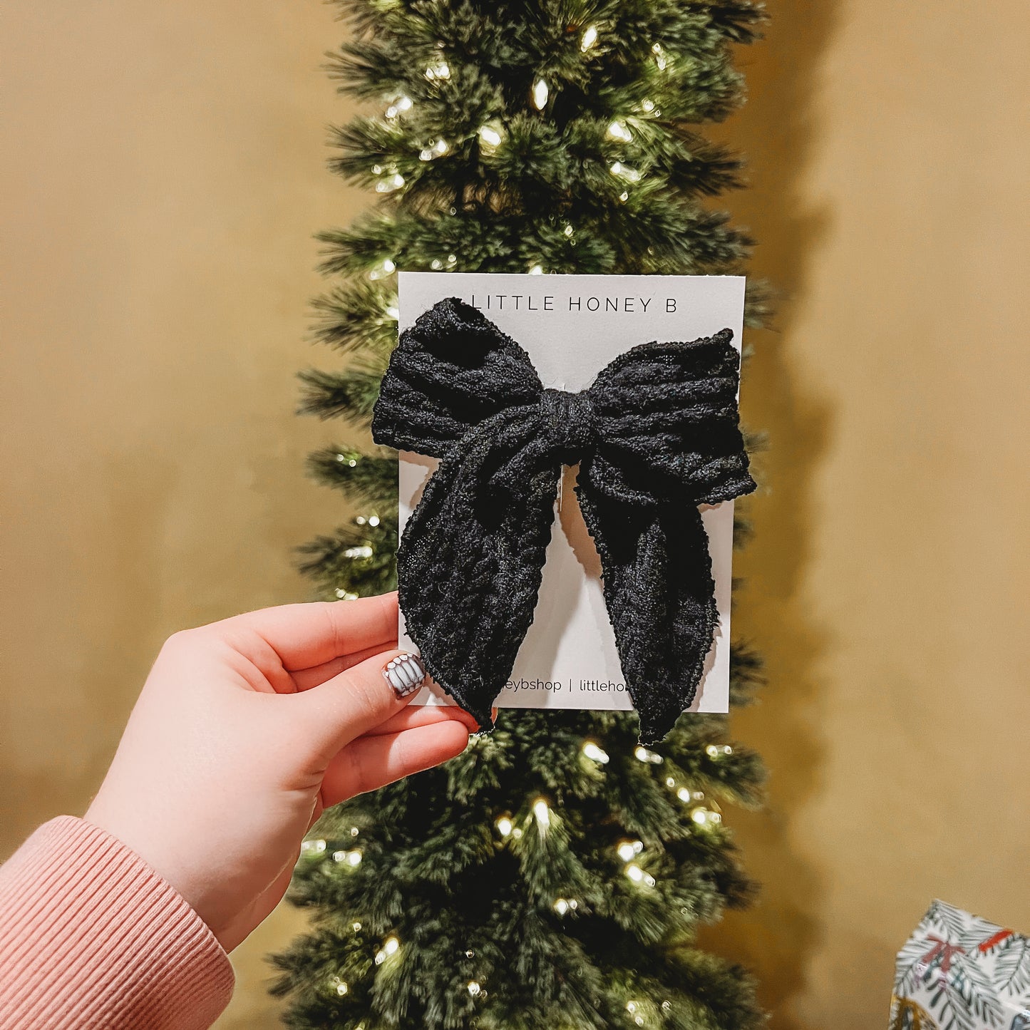 School Girl - Black Sweater