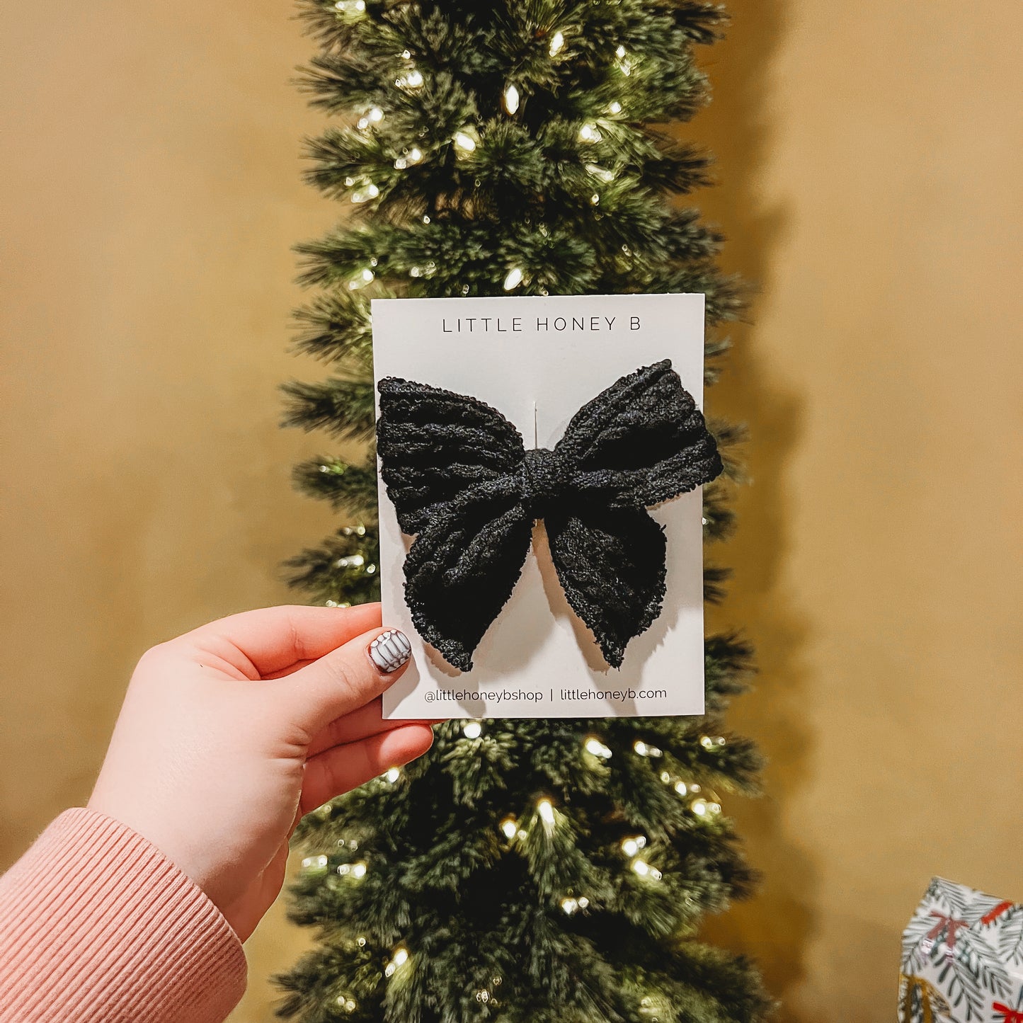 Small School Girl - Black Sweater