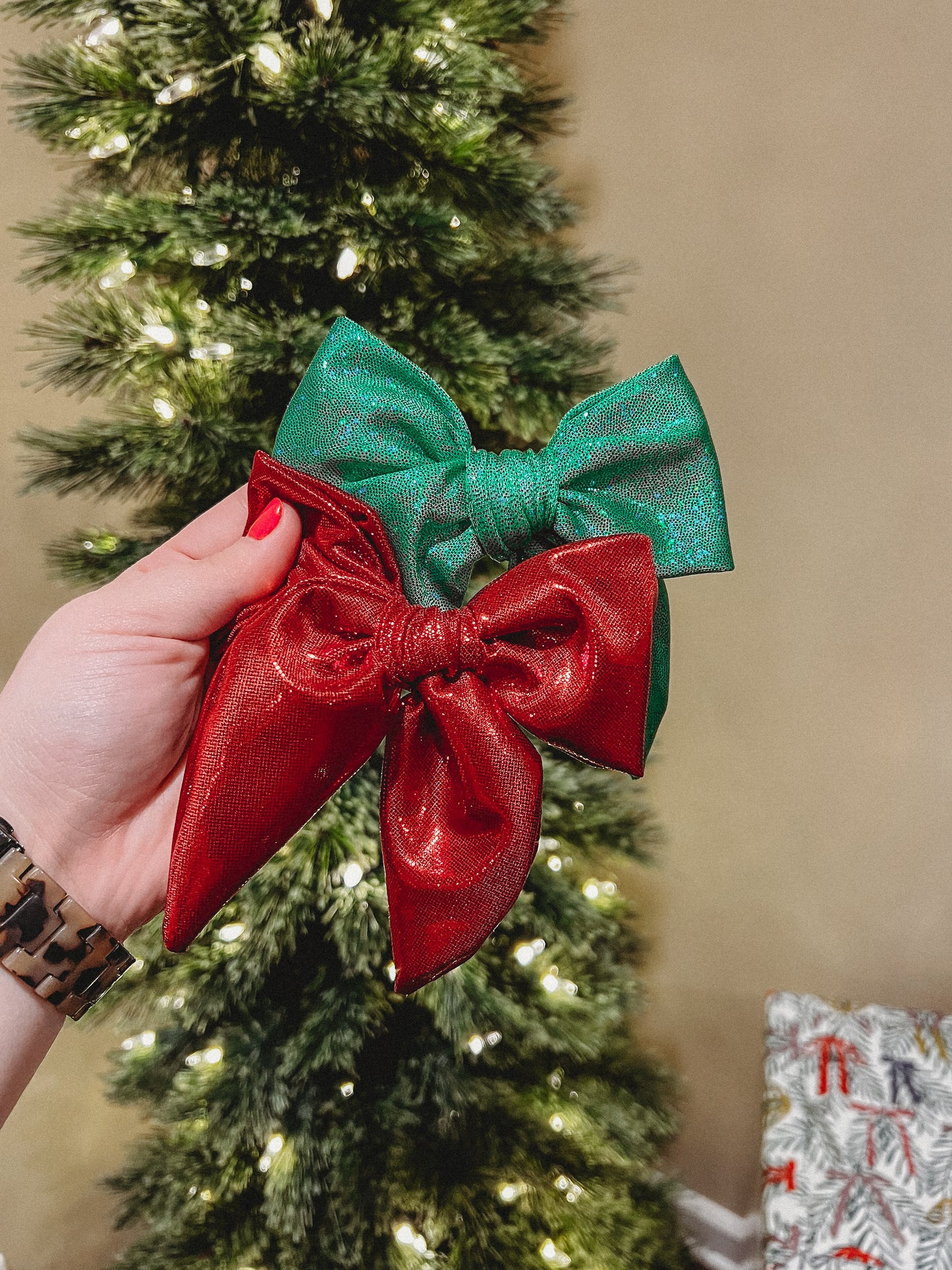 Christmas School Girl - Holographic