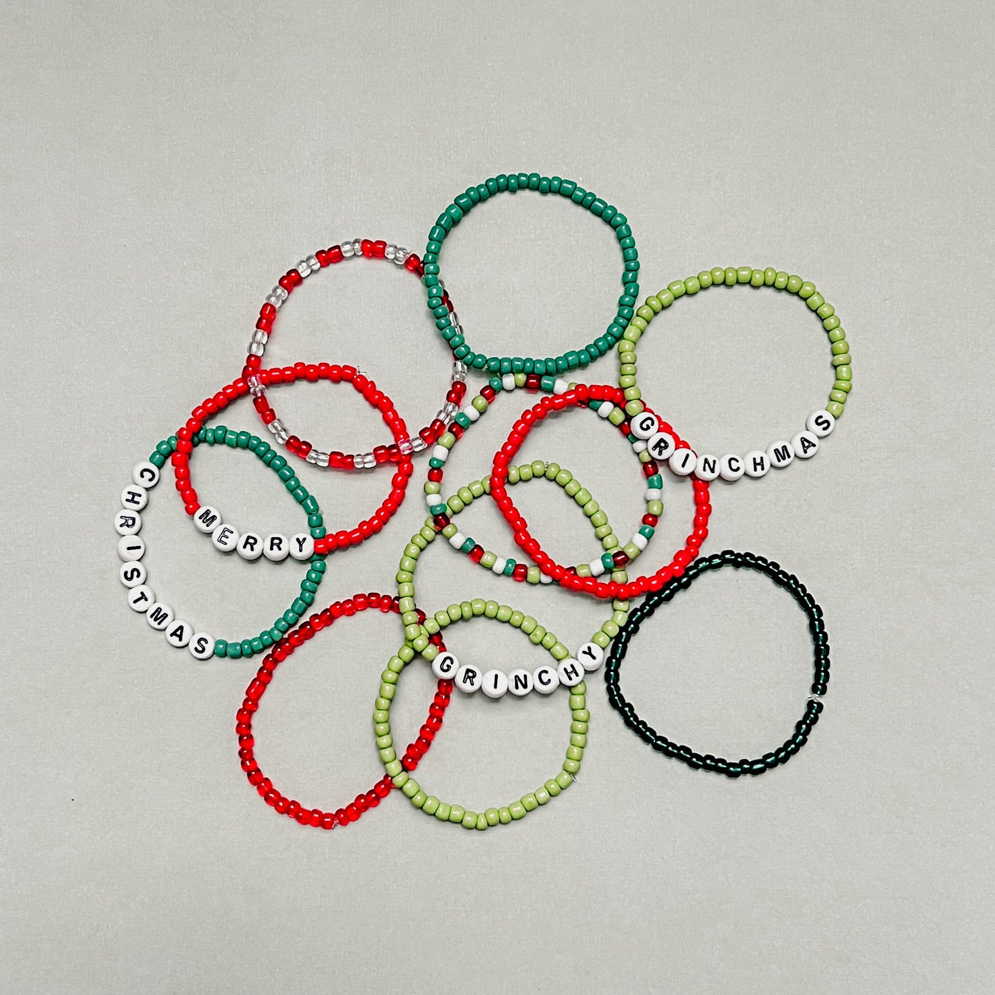 Merry Grinchmas Bracelet Set
