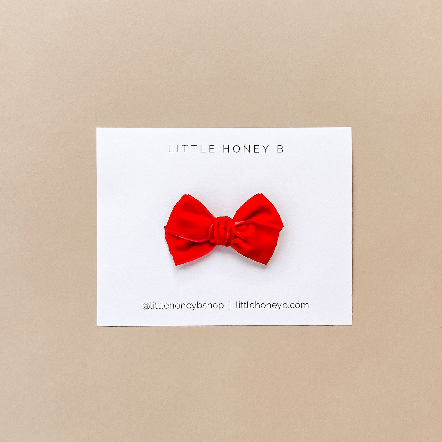 Mini Ribbon School Girl - Red