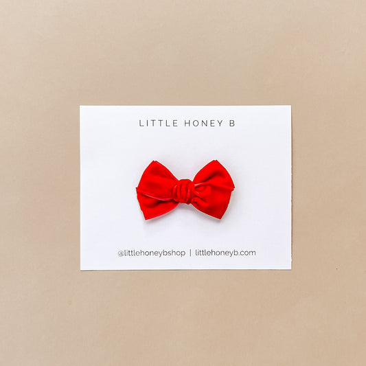 Mini Ribbon School Girl - Red