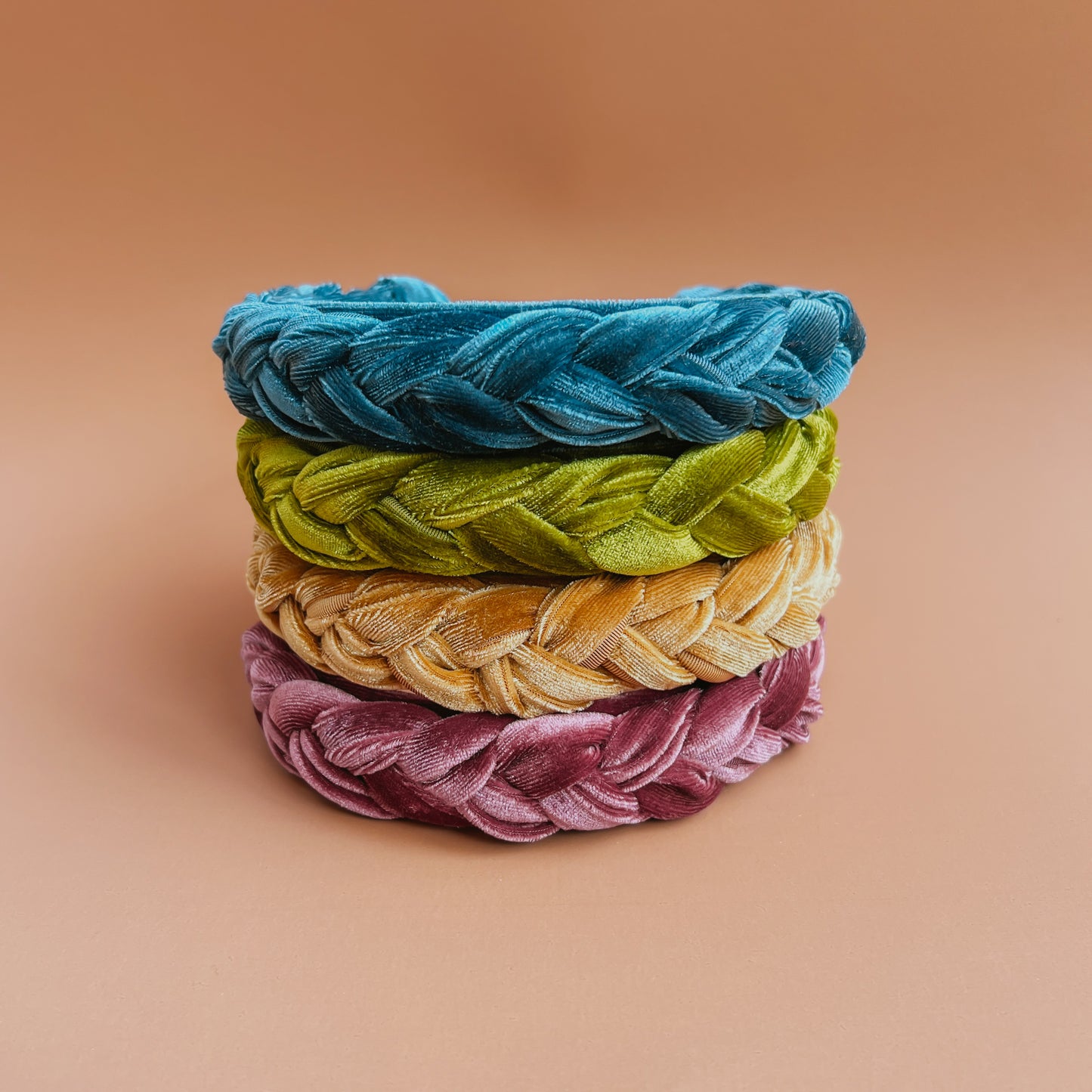 Velvet Braided Headbands