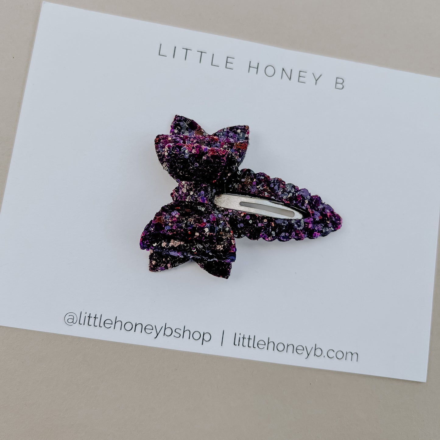 Lacey Bows - Berry Jam Glitter