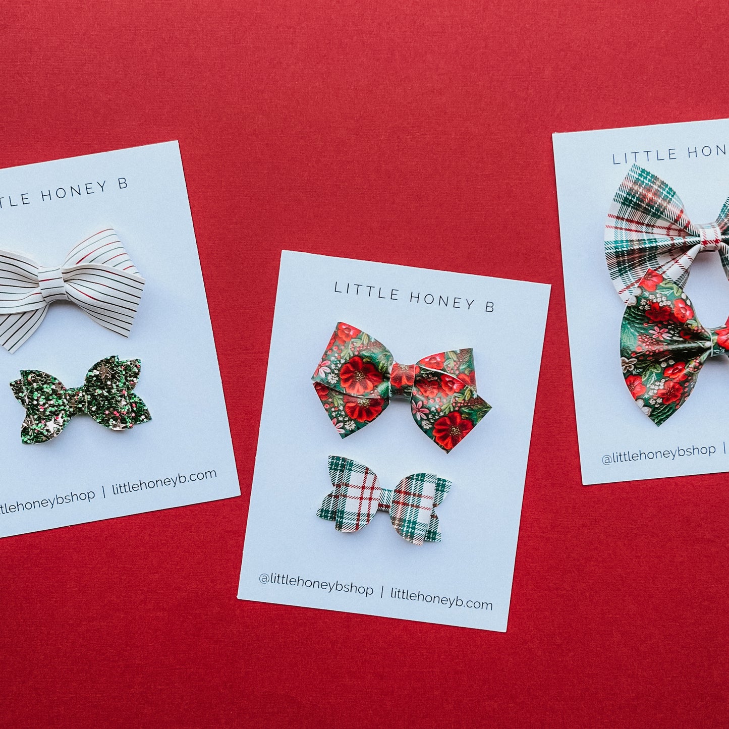 Tilly Bow - Christmas Floral