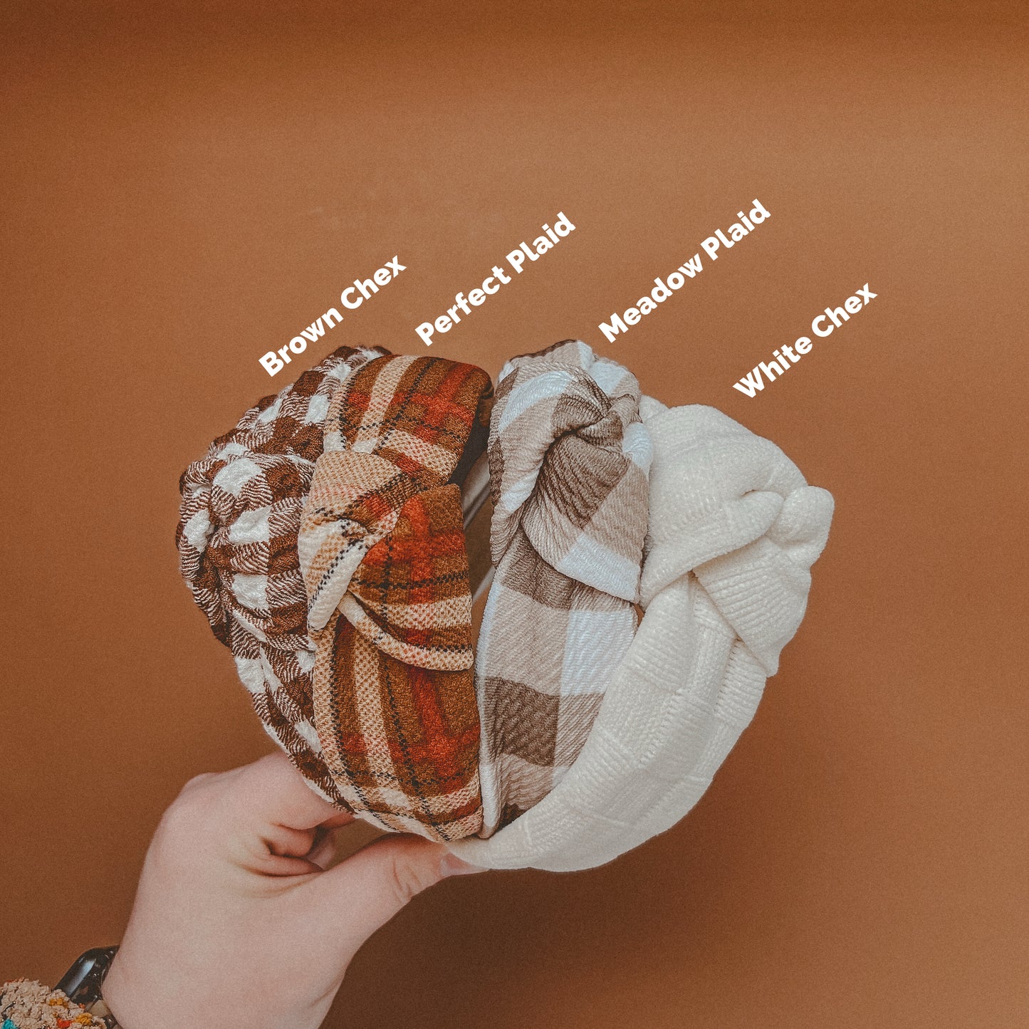 Knotted Headband - Plaid Collection