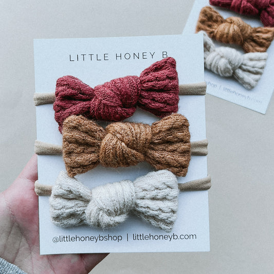 Twistie Sweater Bows