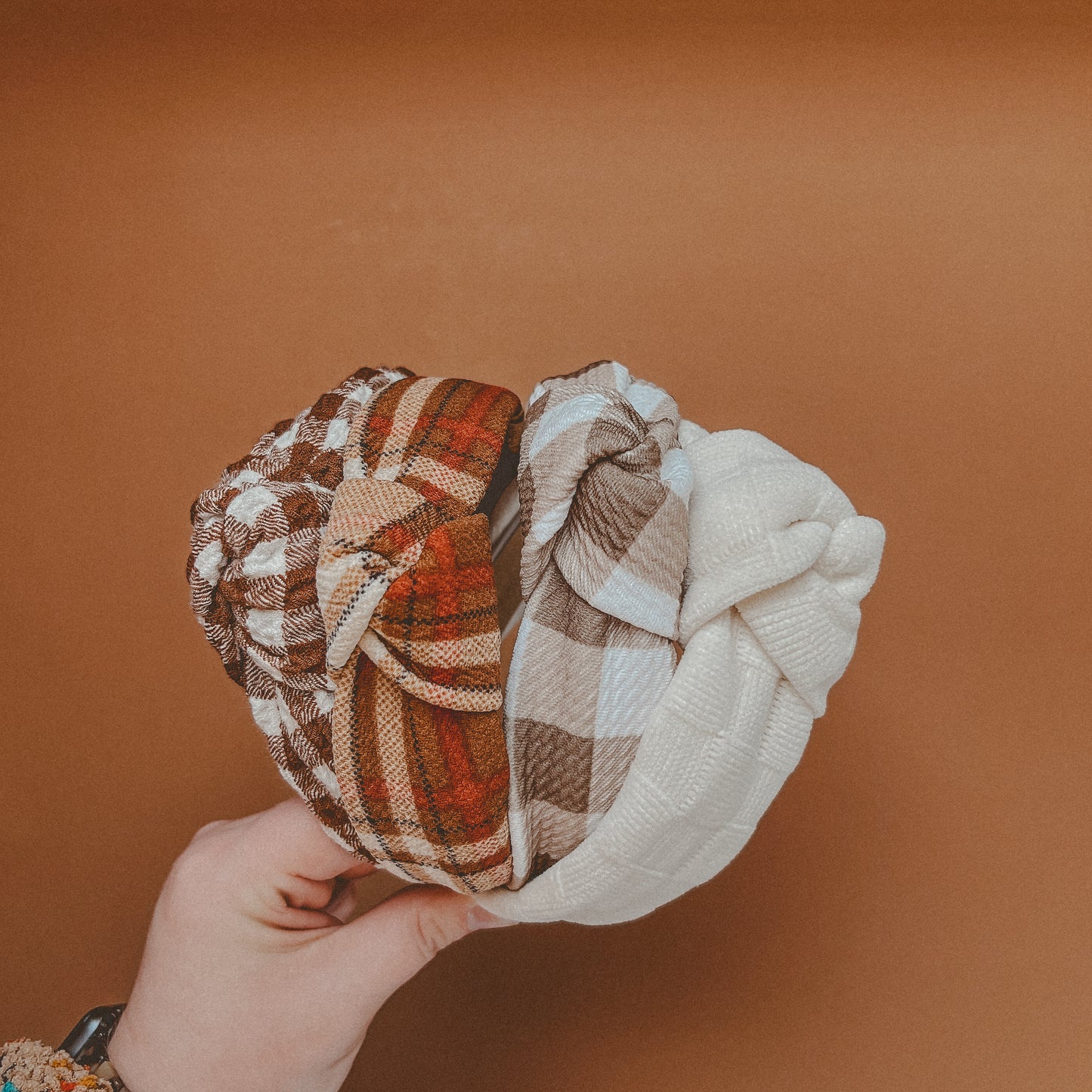 Knotted Headband - Plaid Collection