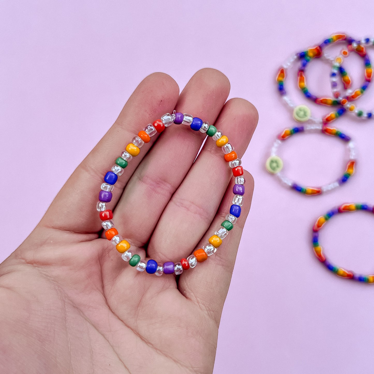 Rainbow Bracelet Set