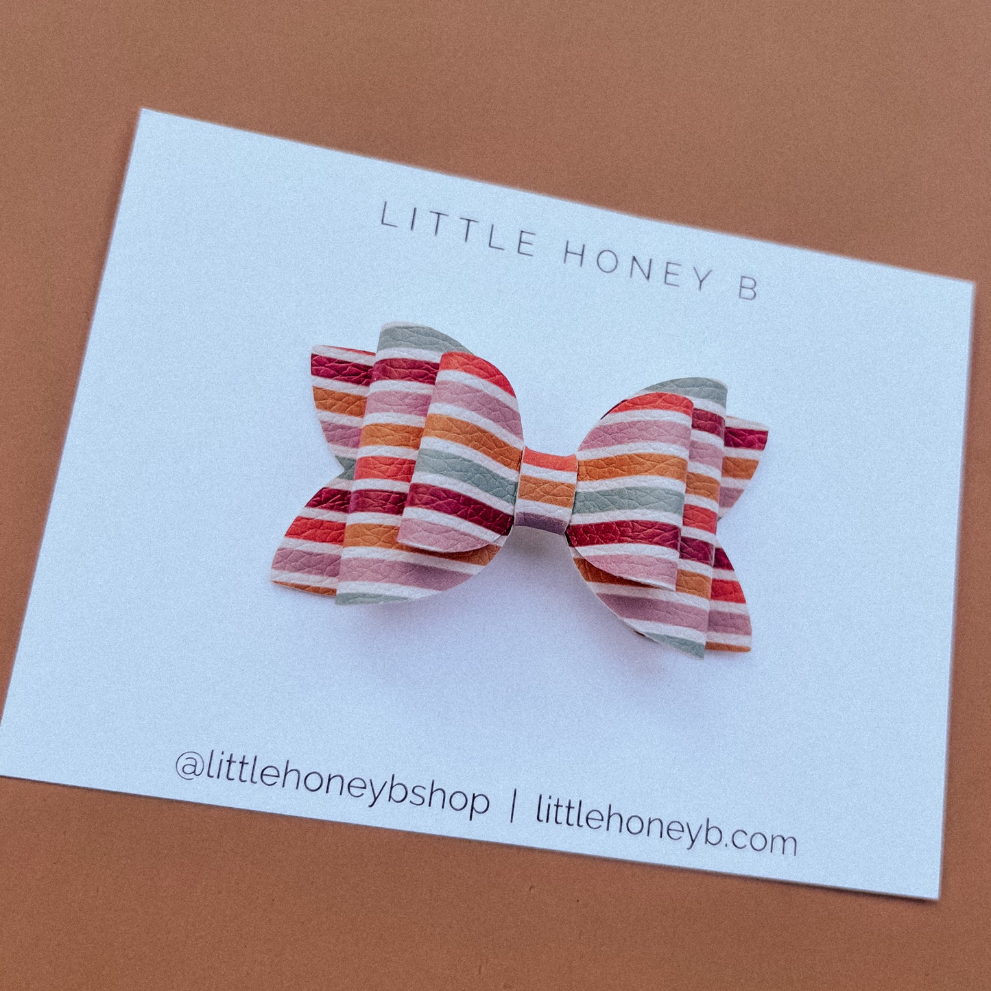 Mini Ellie - Autumn Stripe