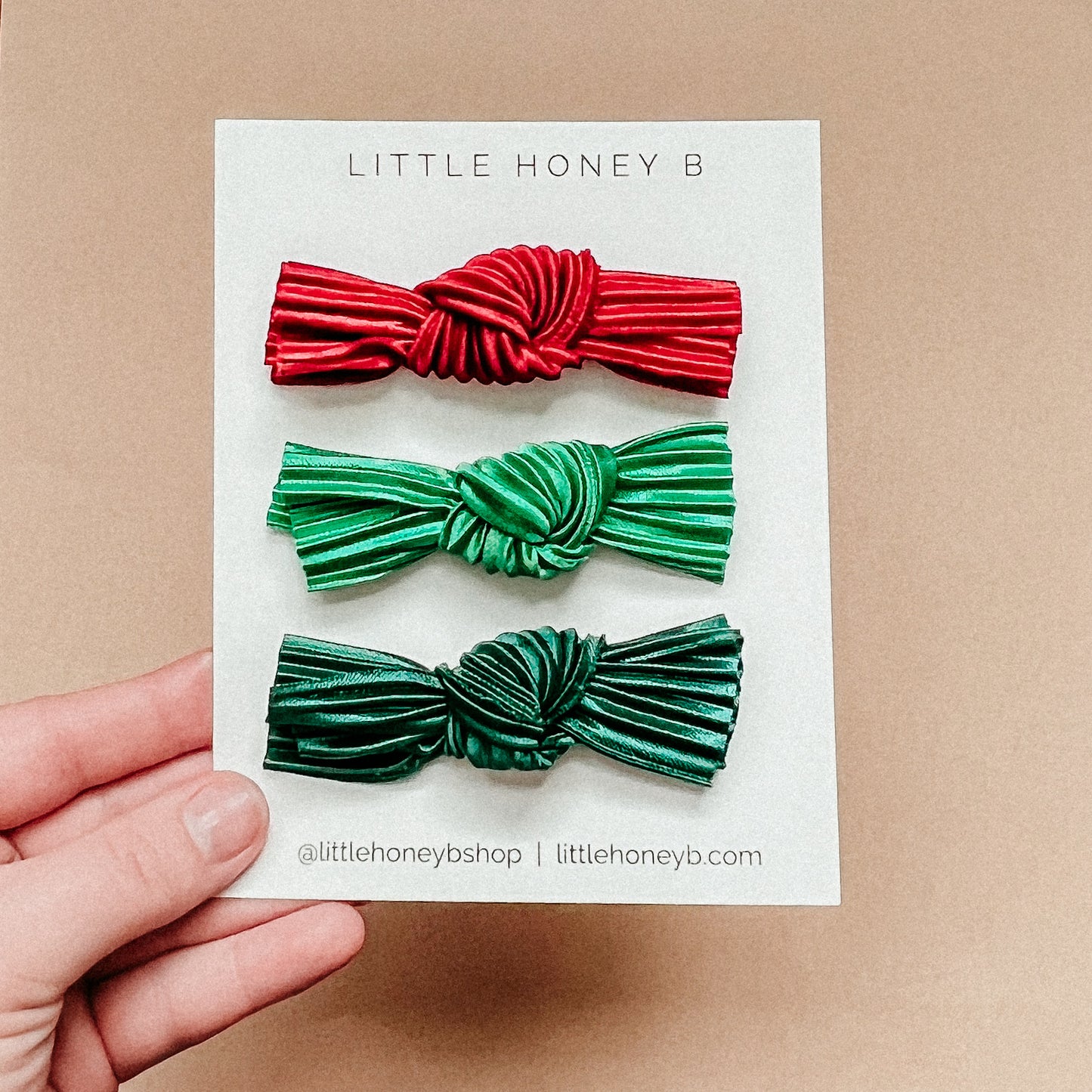 Christmas Twistie Bows