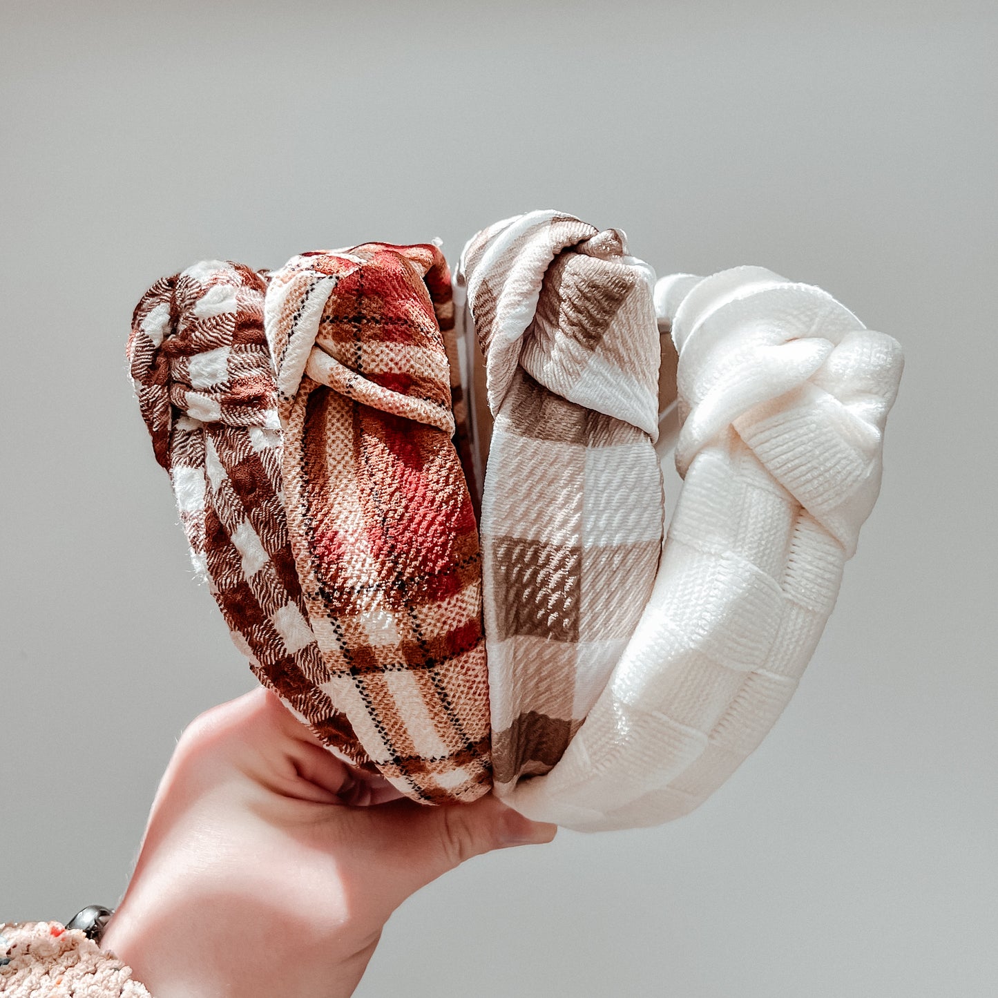 Knotted Headband - Plaid Collection